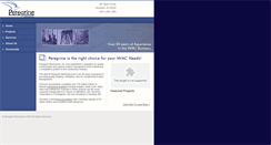 Desktop Screenshot of peregrine-mech.com
